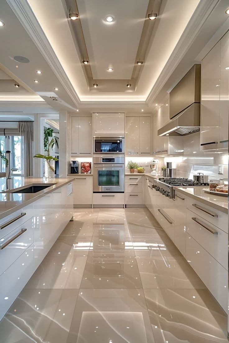 Bright coastal interior with natural light and breezy fabrics