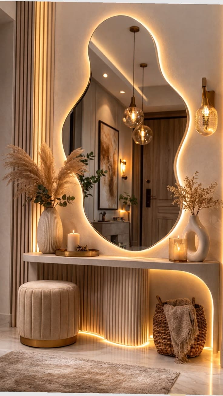 Gallery wall inspiration with mixed frames and art prints